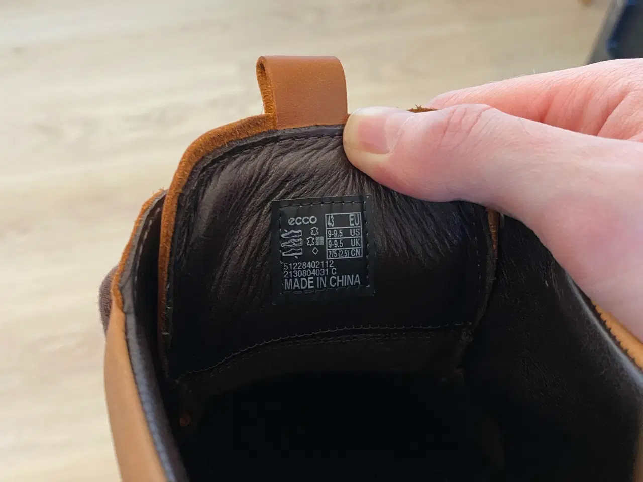 Billede 4 - Ecco Herresko - str. 43 - Brun læder