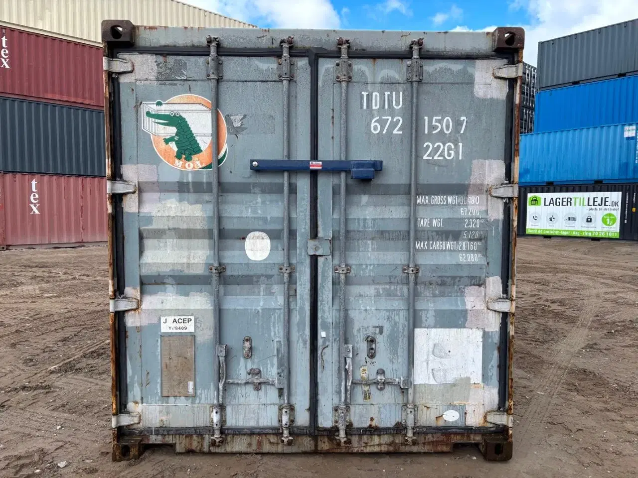 Billede 1 - 20 fods Container - Står i Hvidovre