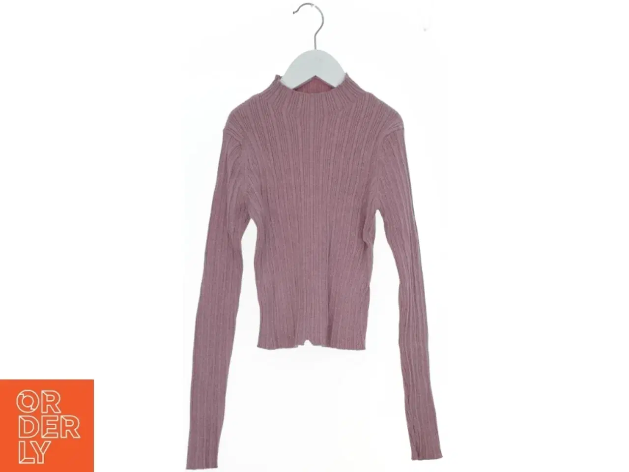 Billede 1 - Ribstrikket lilla sweater fra Zara (str. 164)