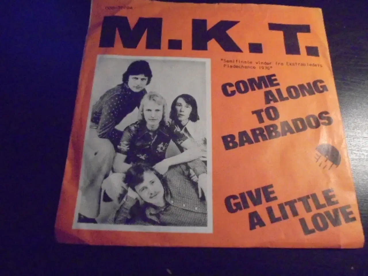 Billede 1 - Single:M.K.T. – Come along to Barbados 