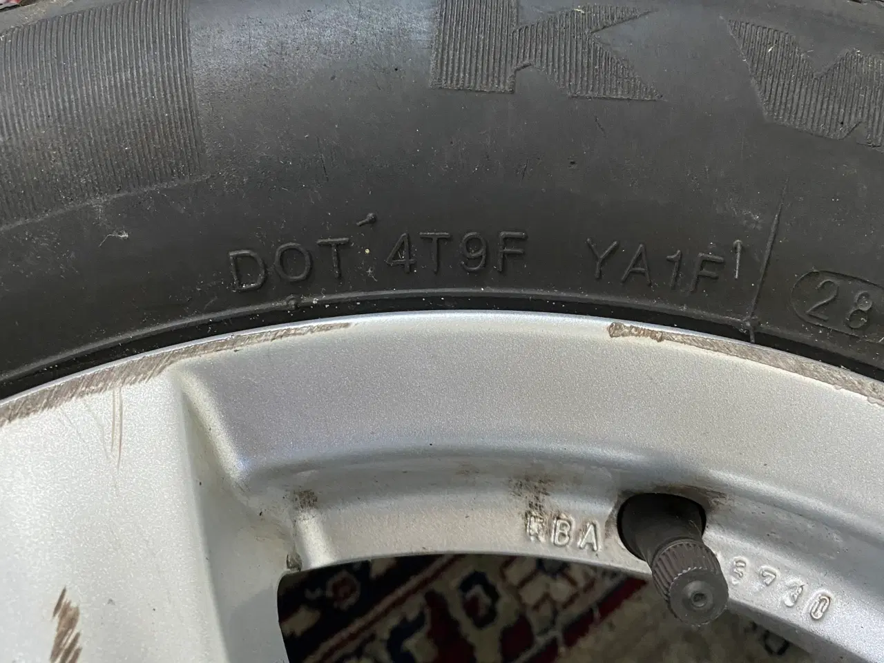 Billede 13 - KUMHO vinterdæk på alufælge i rigtig god stand 175