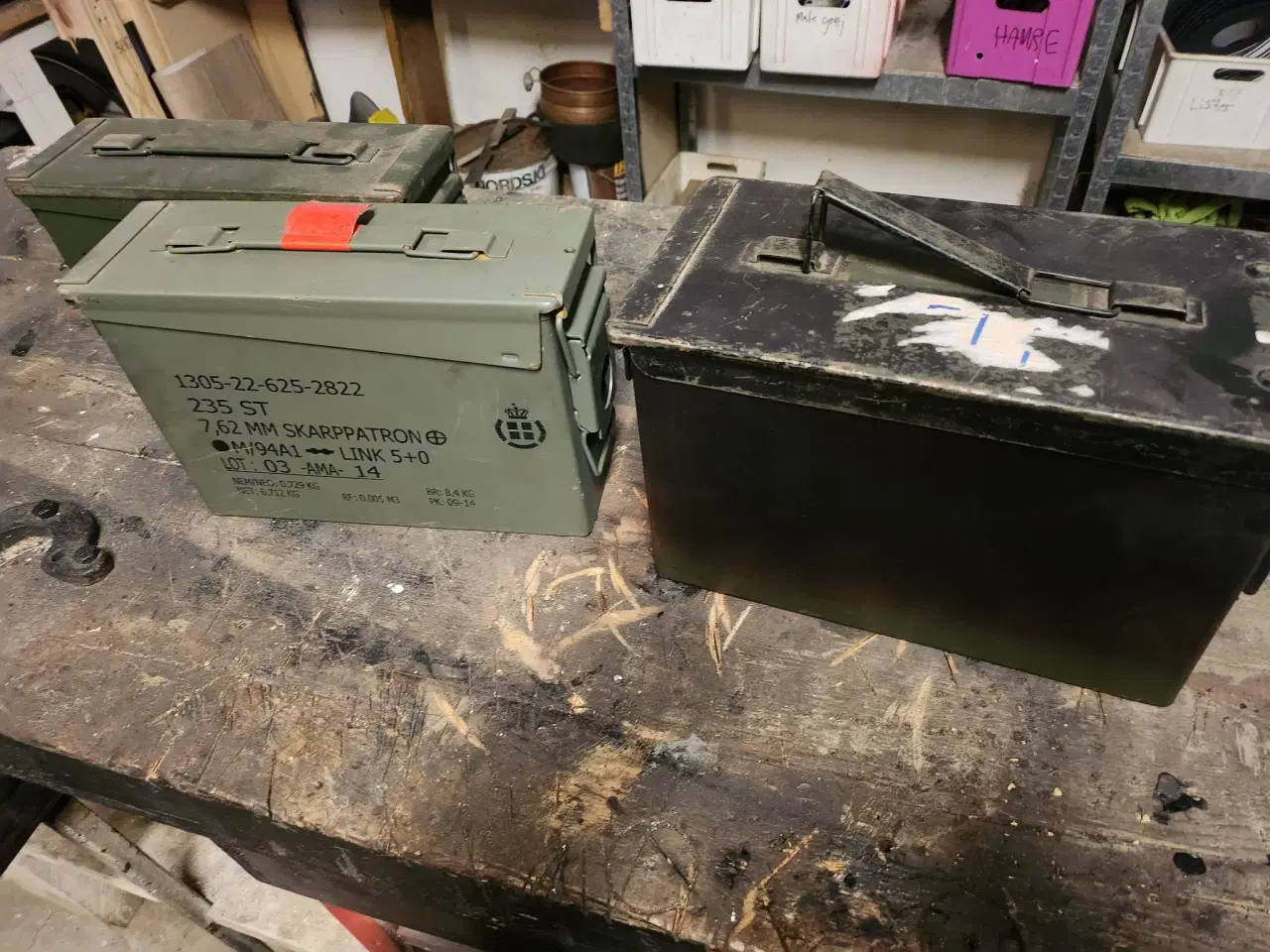 Billede 3 - Ammunitions kasser