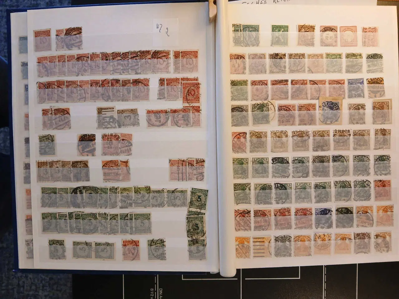 Billede 3 - Tyskland (89) Deutsches Reich 60 siders indstiksbo