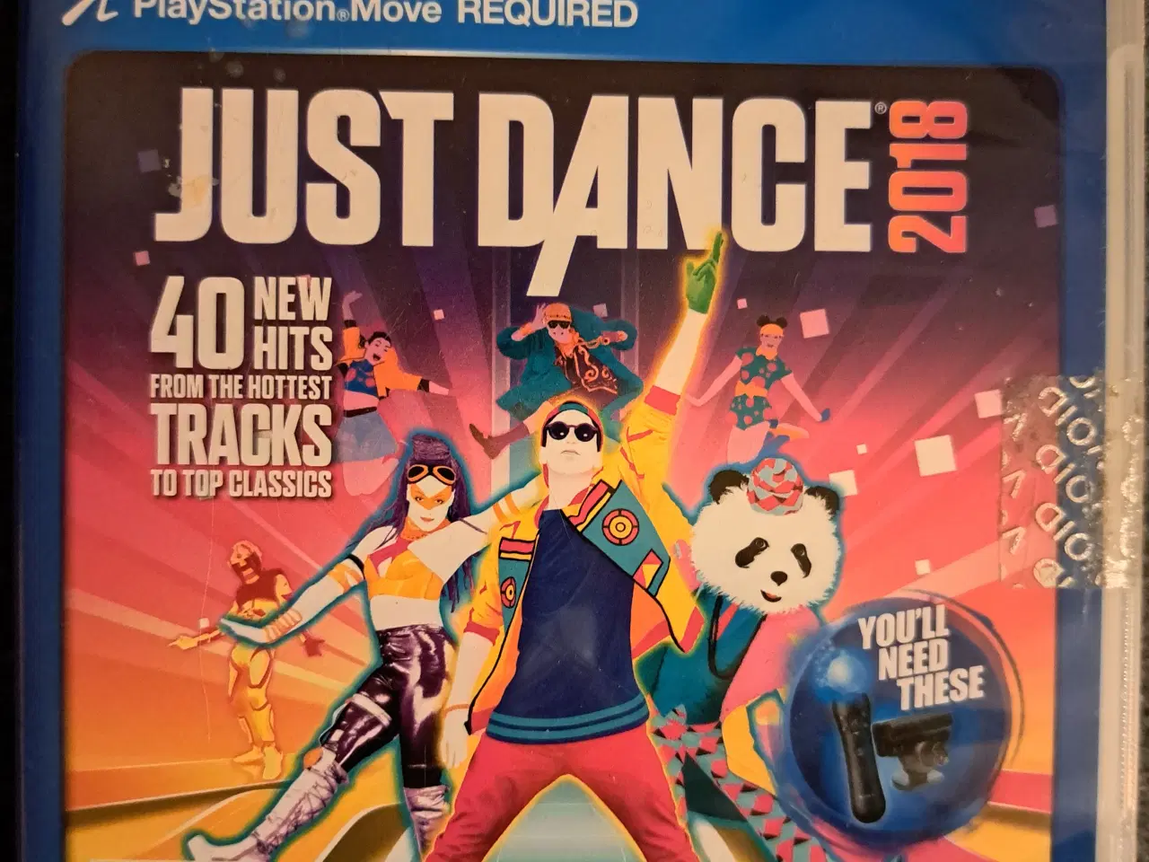 Billede 1 - Just dance 2018 ps3 move spil