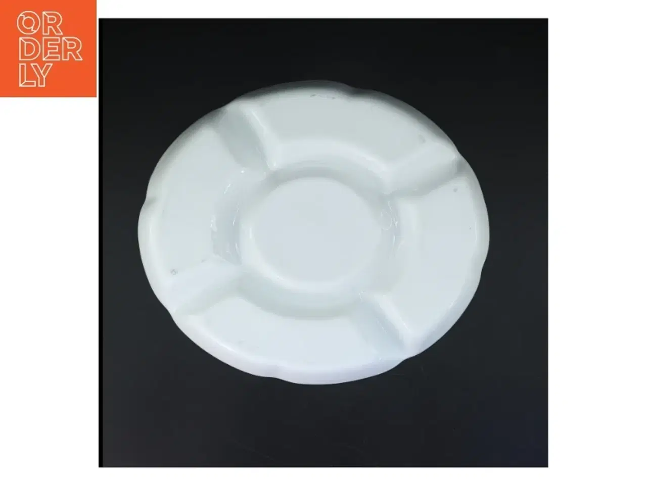 Billede 3 - Rund keramisk serveringsfad (str. Ø 32 cm)