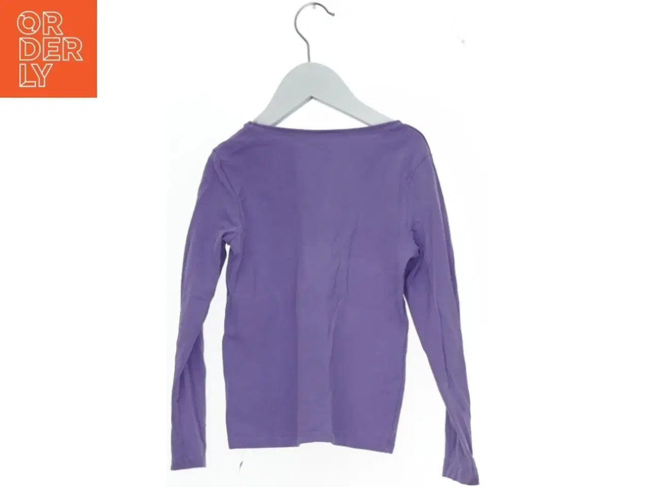 Billede 2 - Lilla langærmet bluse fra H&M (str. 110)