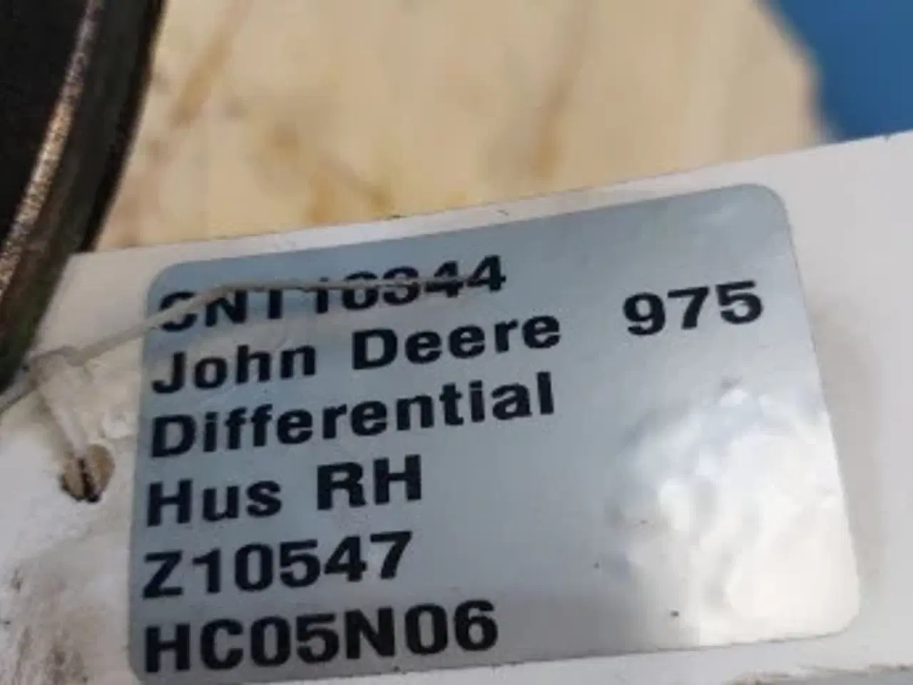 Billede 9 - John Deere 975  Differential Hus Z10547