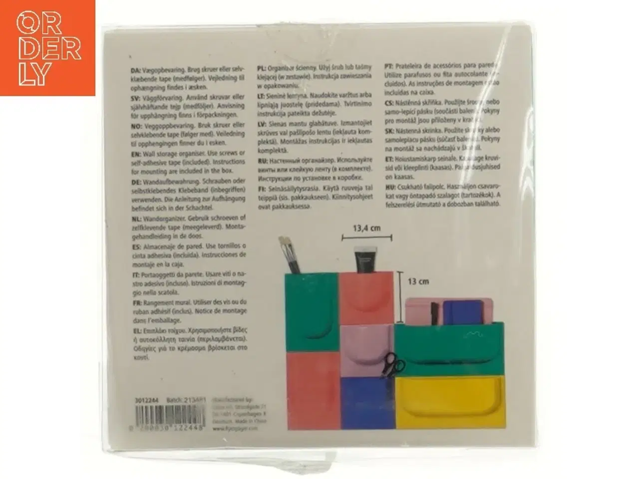 Billede 2 - Vægopbevaring fra Tiger (str. 13,4x13 cm)