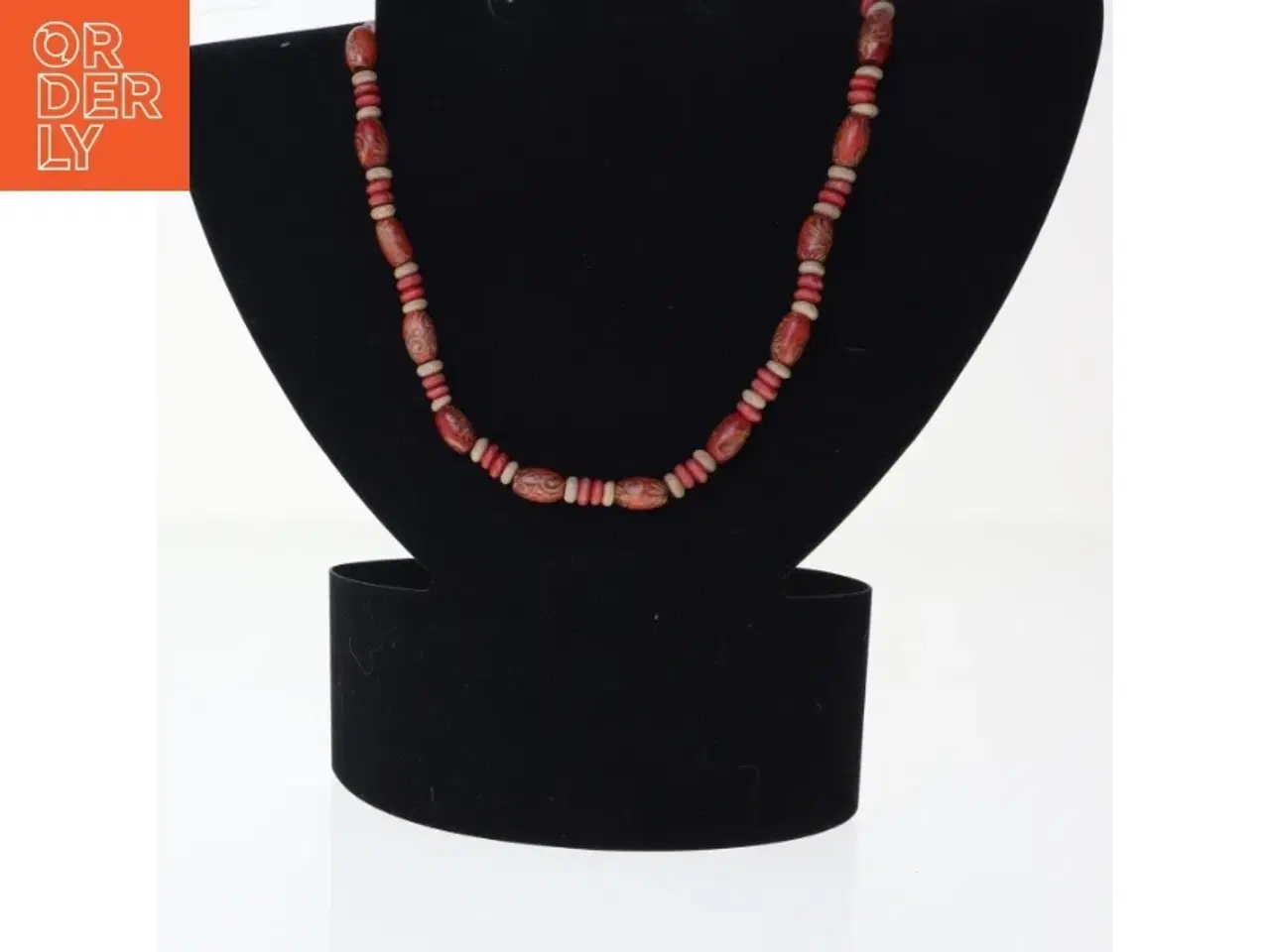 Billede 1 - Perlehalskæde (str. 40 cm)