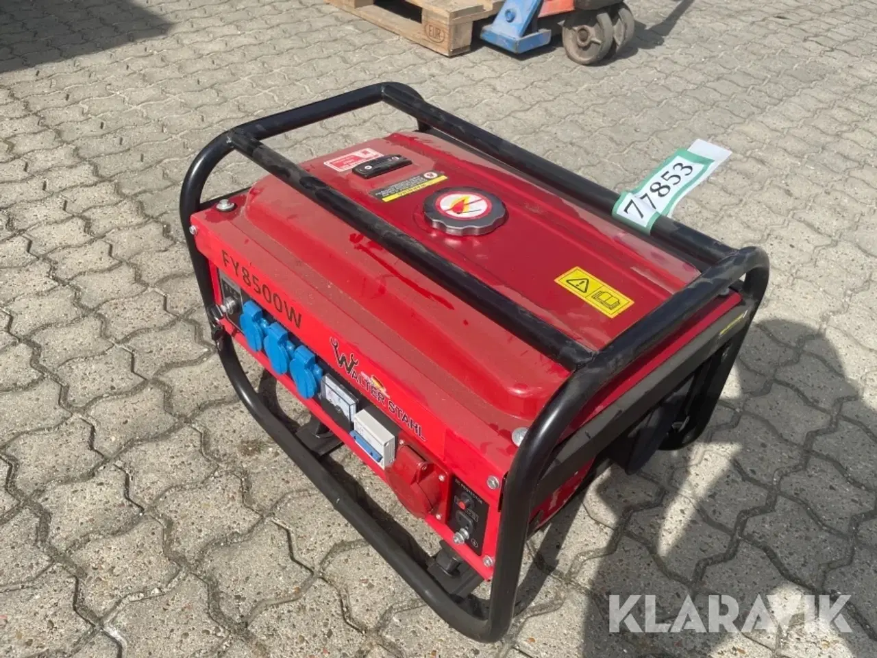 Billede 8 - Generator Walter Stahl FY8500W