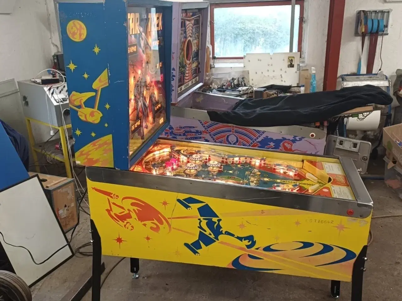 Billede 11 - Star Trek flippermaskine – Bally 1979