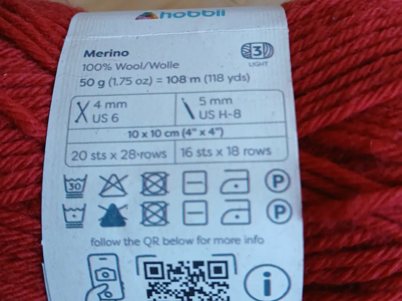 Billede 3 - 13 ngl Merino Copenhagen Fibers