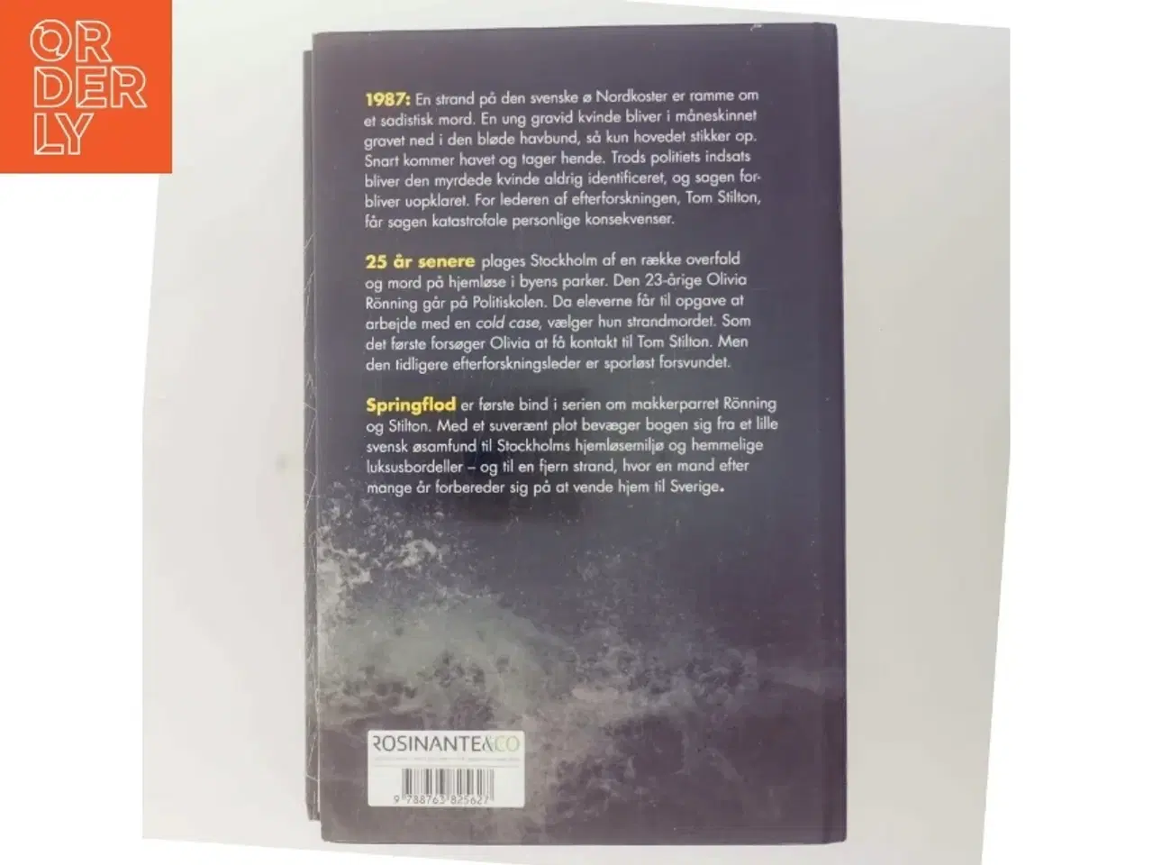 Billede 3 - Springflod : krimi af Cilla Brjlind (Bog)