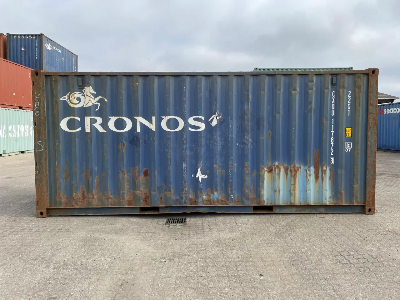 Billede 3 - 20 fods Container- ID: CDXU 117872-3