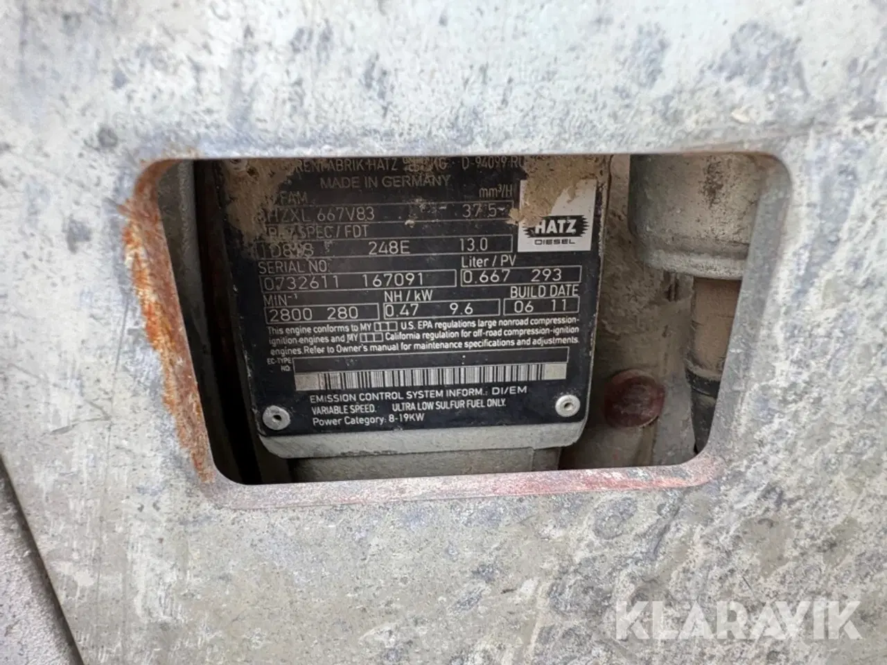 Billede 10 - Pladevibrator Wacker Neuson DPU6555