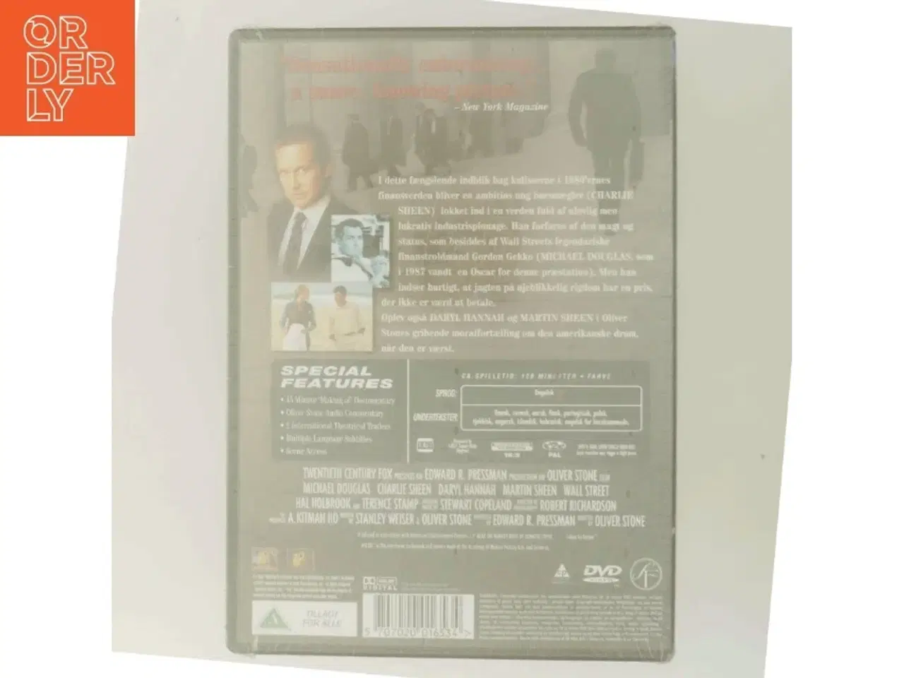 Billede 3 - Wall Street (DVD) med Michael Douglas (DVD)