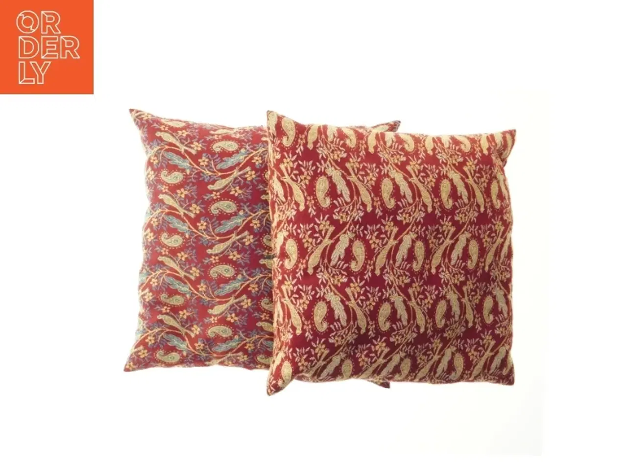 Billede 1 - To dekorative puder (str. 38x36 cm)