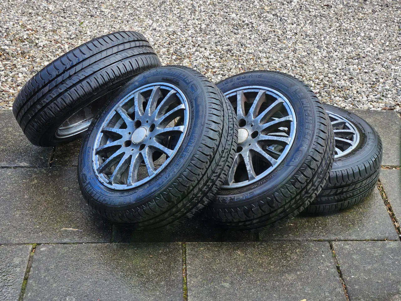 Billede 8 - Alufælge med michelin dæk