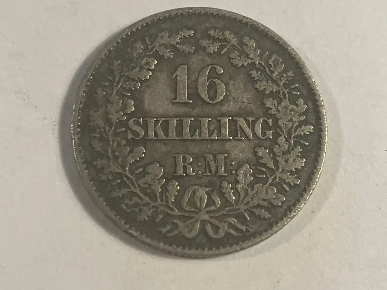 Billede 1 - 16 Skilling 1856 Danmark