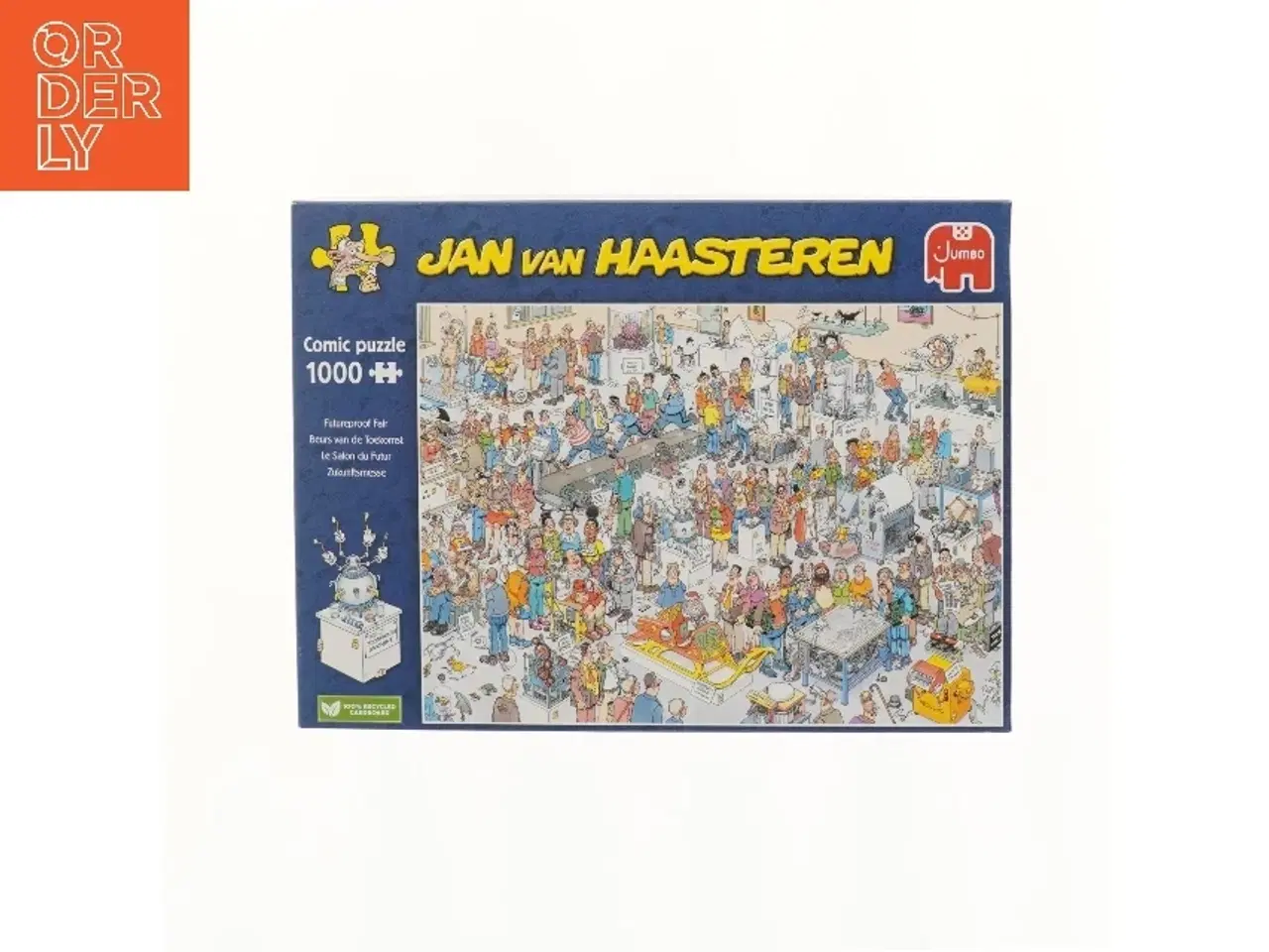Billede 1 - Jan van Haasteren 1000-brikker puslespil (str. 37x27 cm)