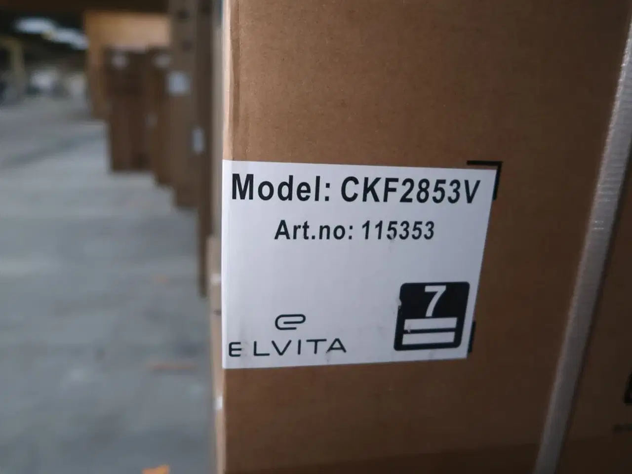 Billede 3 - Køleskab ELVITA CKF2853V