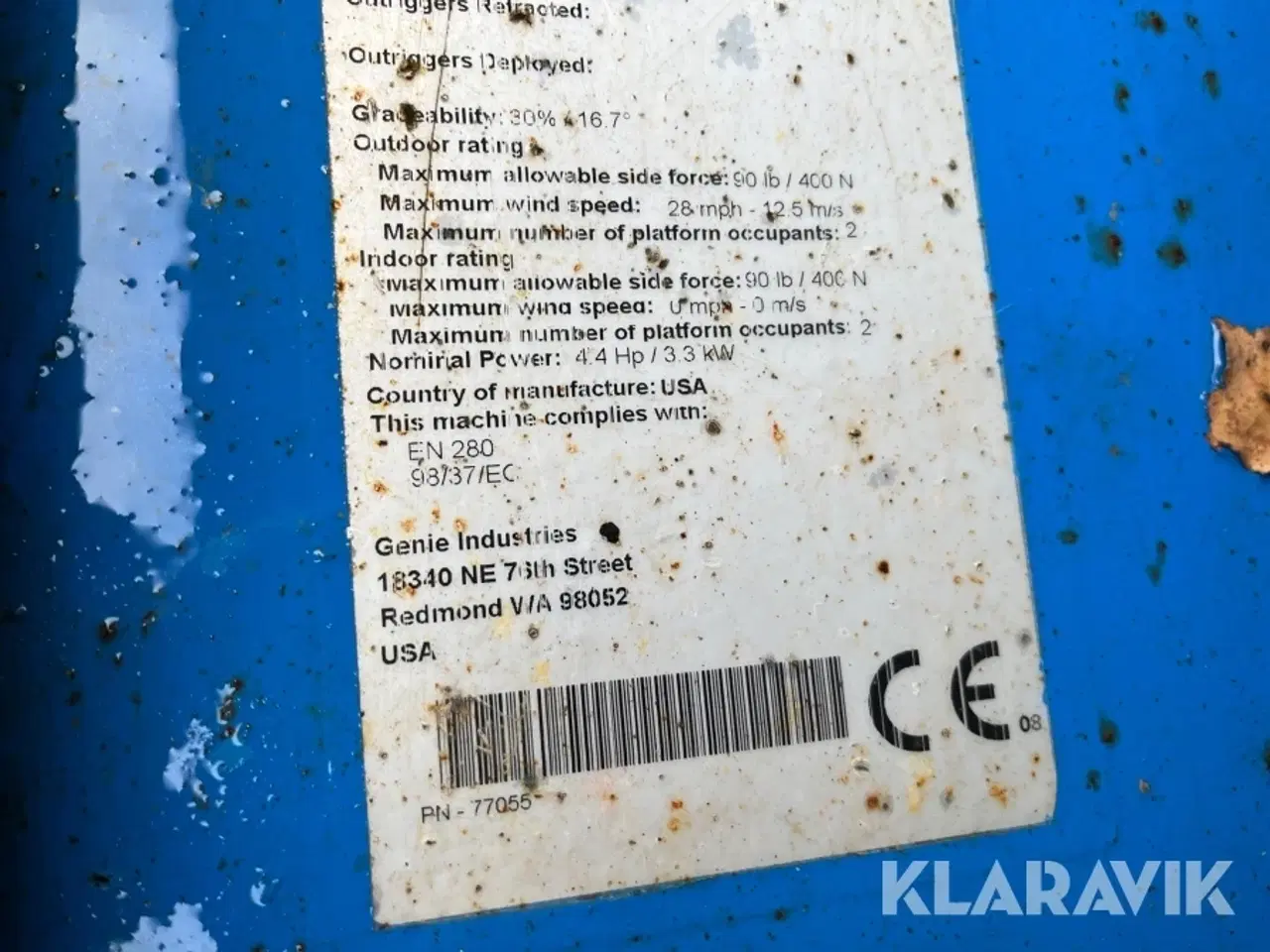 Billede 8 - Sakselift Genie GS-2646