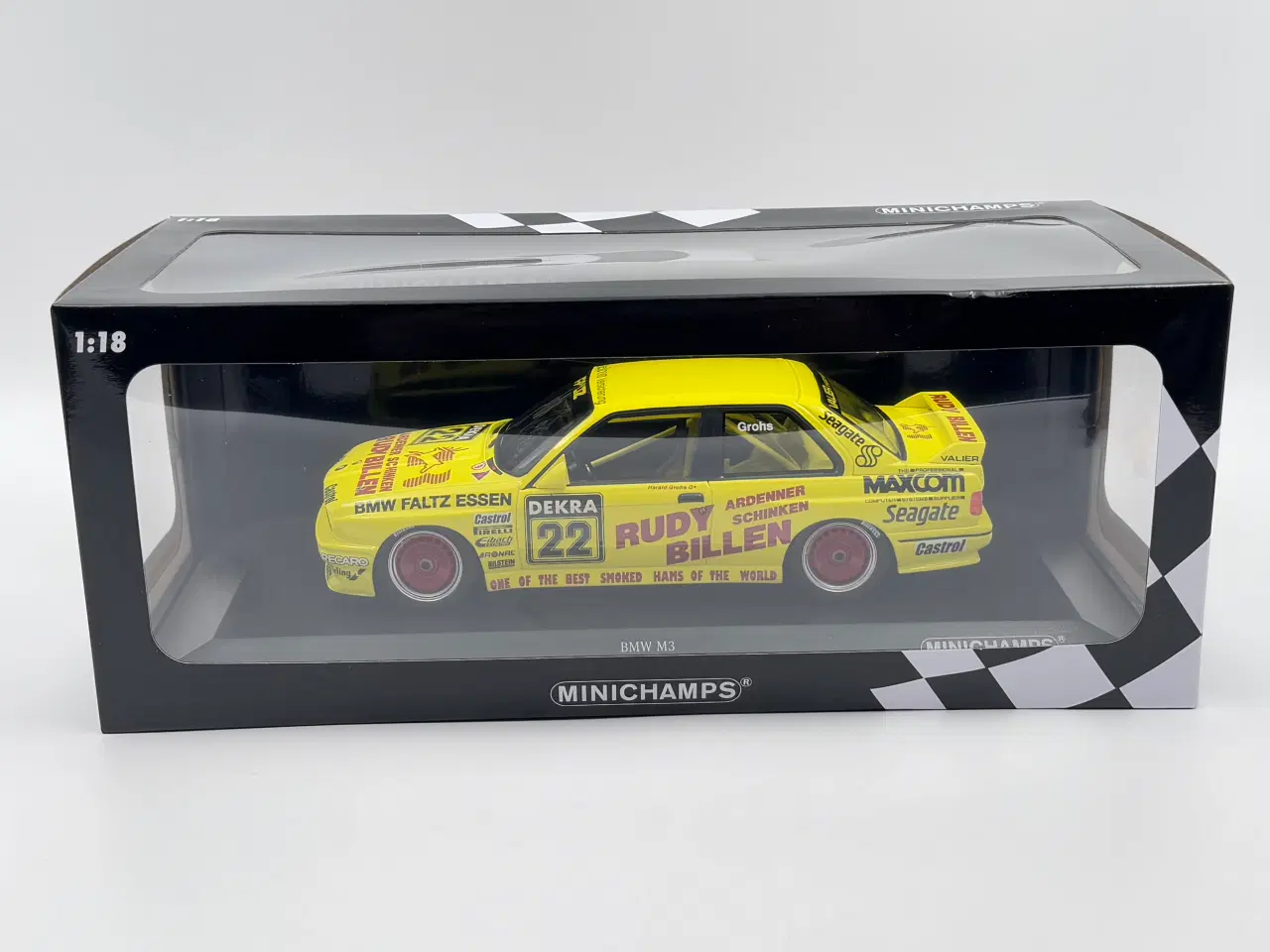 Billede 11 - 1989 BMW M3 EVO DTM E30 - Minichamps - 1:18