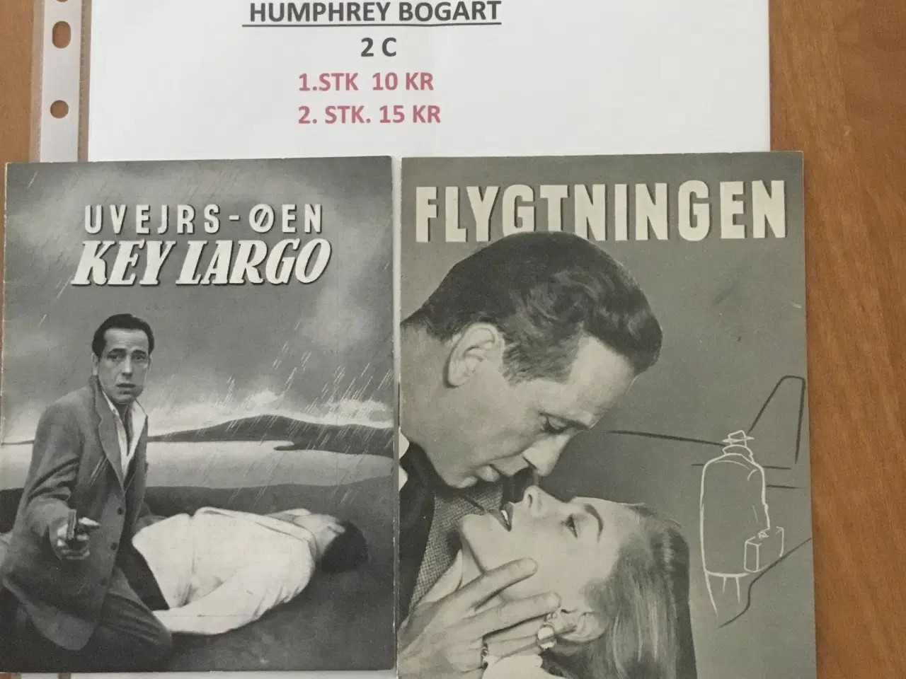 Billede 7 - Filmprogrammer - HUMPHREY BOGART - se rabat