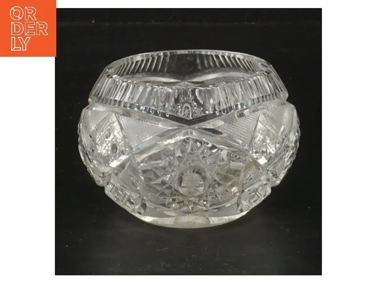 Billede 1 - Krystalkunst, Rund Skål Ø 7,5 cm (str. Ø 7,5 cm)