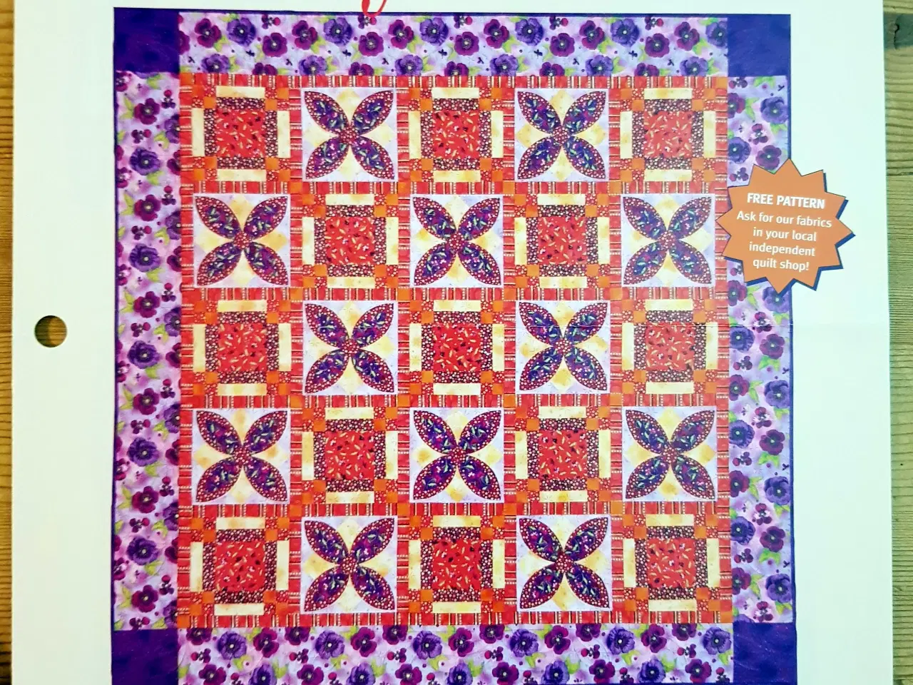 Billede 6 - Originale patchworkmønstre til tæpper og puder