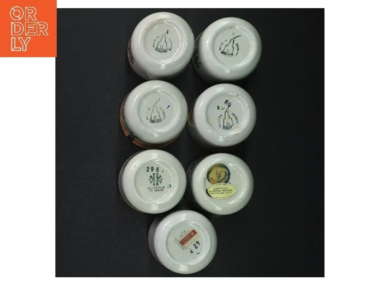 Billede 3 - Krydderiglas med trælåg (str. H. 7,5 cm. ø. 7 cm)