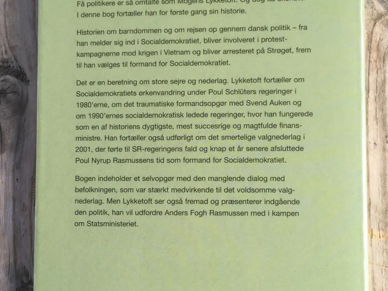 Billede 2 - Lykketoft, Thomas Larsen, genre: Biografi