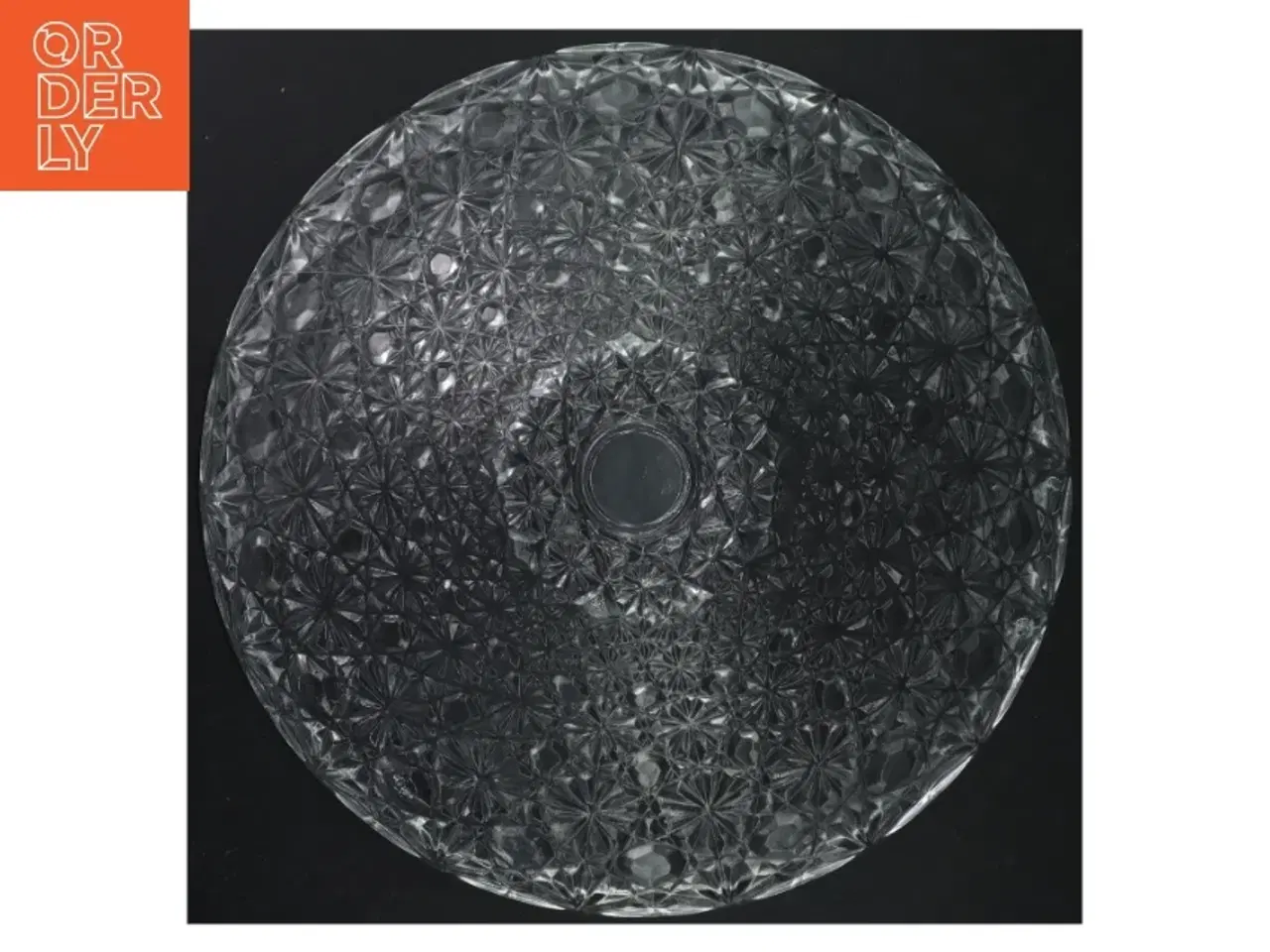 Billede 4 - Glasfad med mønster (str. Ø 33 cm)