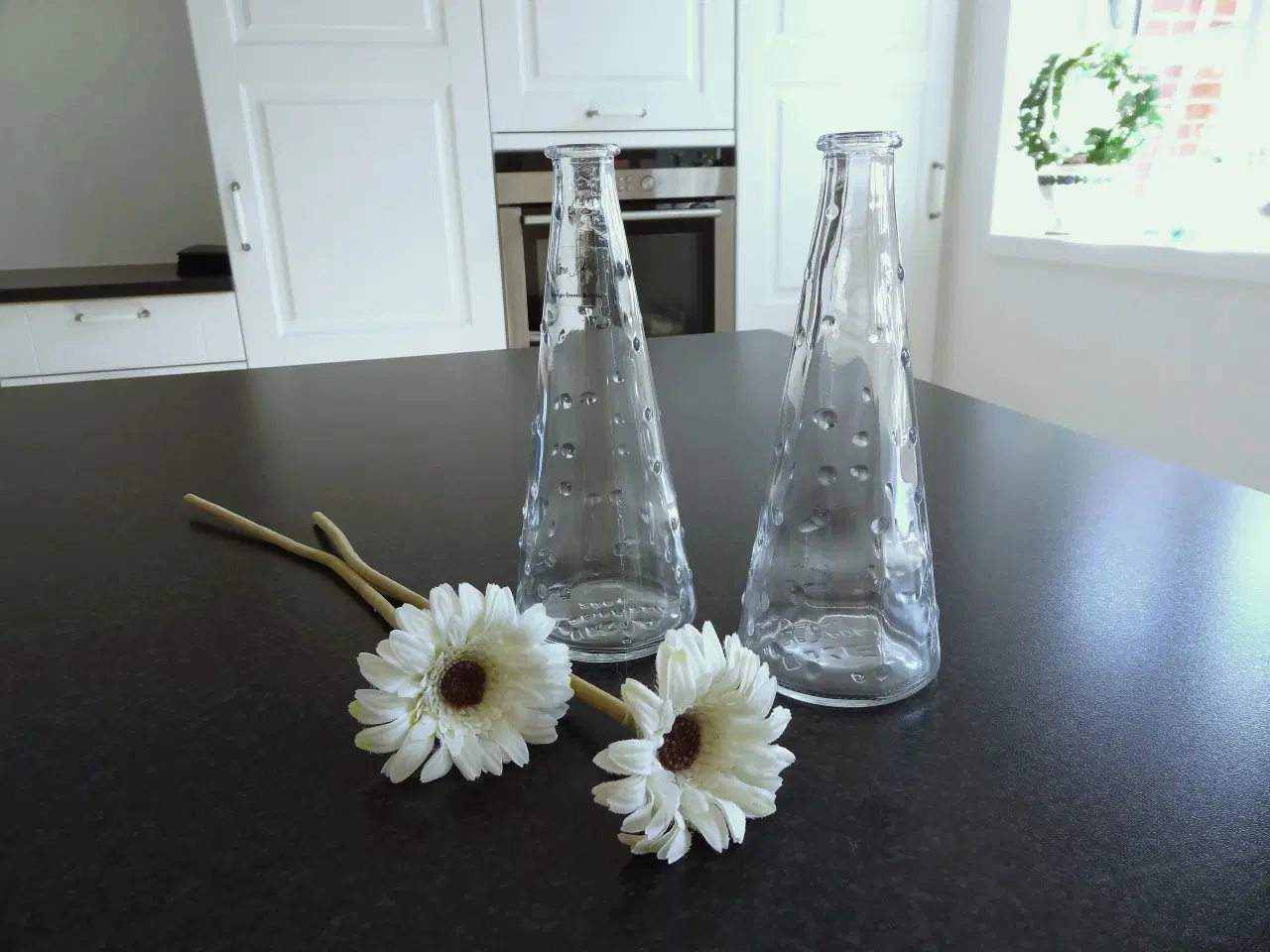 Billede 4 - Vaser Flaskevaser inkl. blomster, IKEA