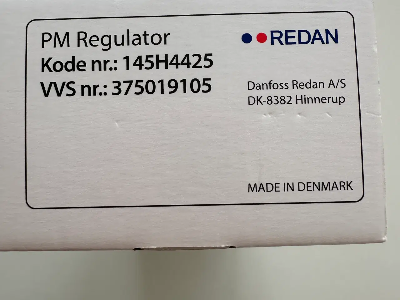 Billede 2 - DANFOSS Redan PM regulator