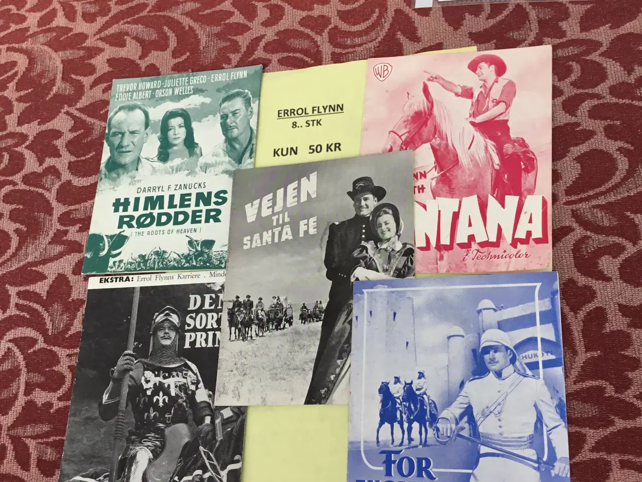 Billede 3 - ERROL FLYNN - 1 LOT - 8 STK