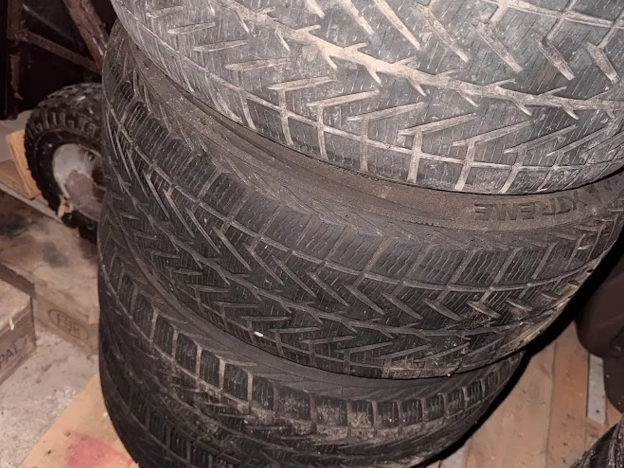 Billede 1 - 17" Original BMW alufælge m. vinterdæk fra BMW e90