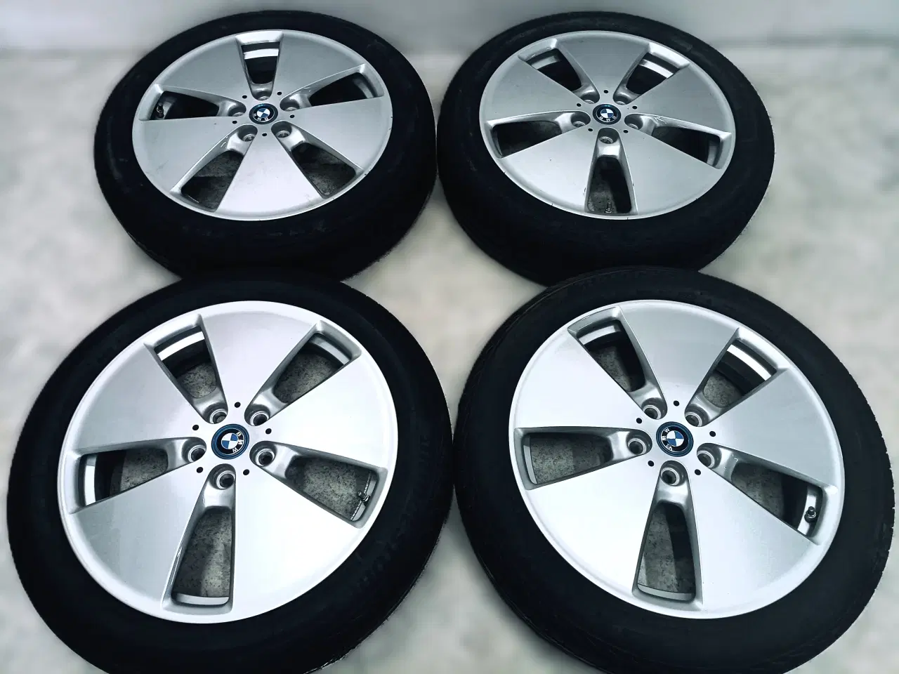 Billede 5 - 5x112 19" ET43 nav 66,6ø BMW i3 sommersæt inkl.TPM
