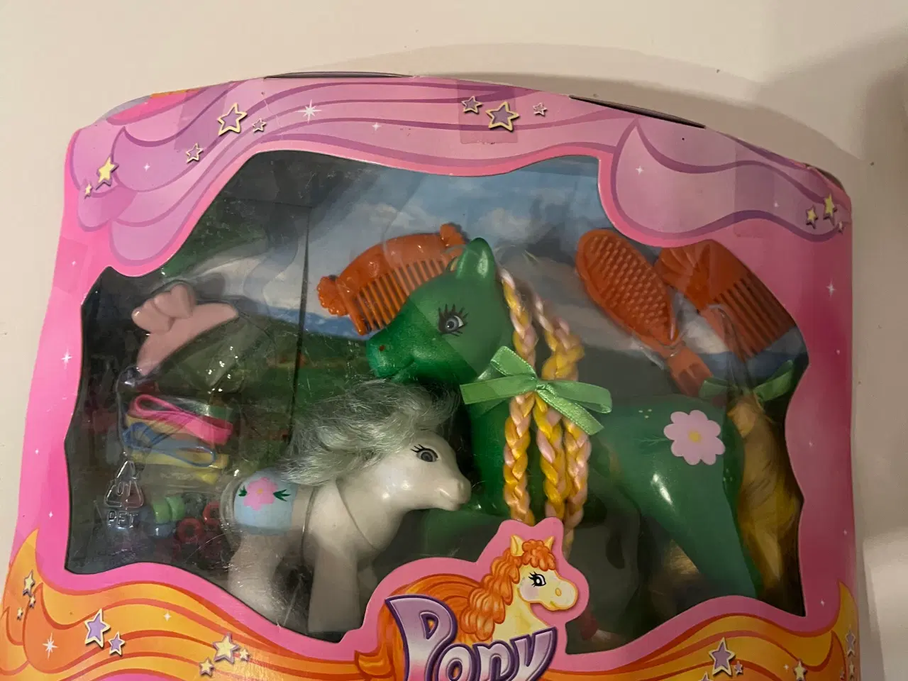 Billede 1 - Pony 2 ponyer med hårpynt