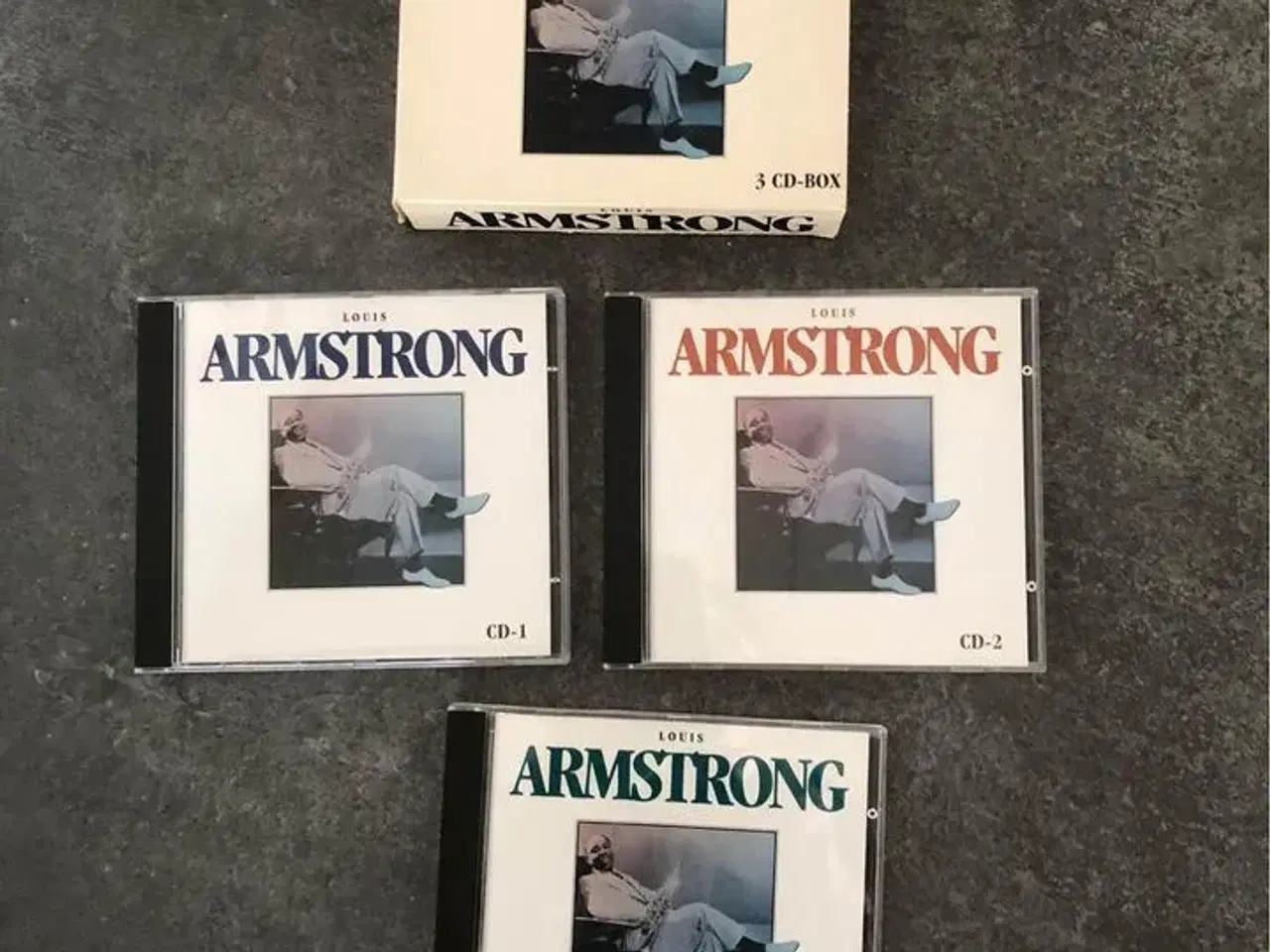Billede 1 - Louis Armstrong -3 cdér i box