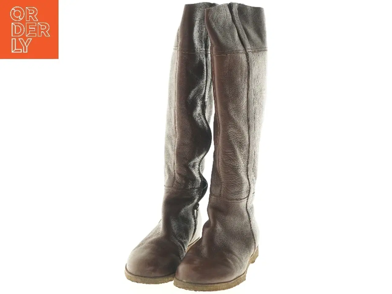 Billede 5 - Brune læderstøvler, størrelse 40 fra Ca Shott (str. 40 )