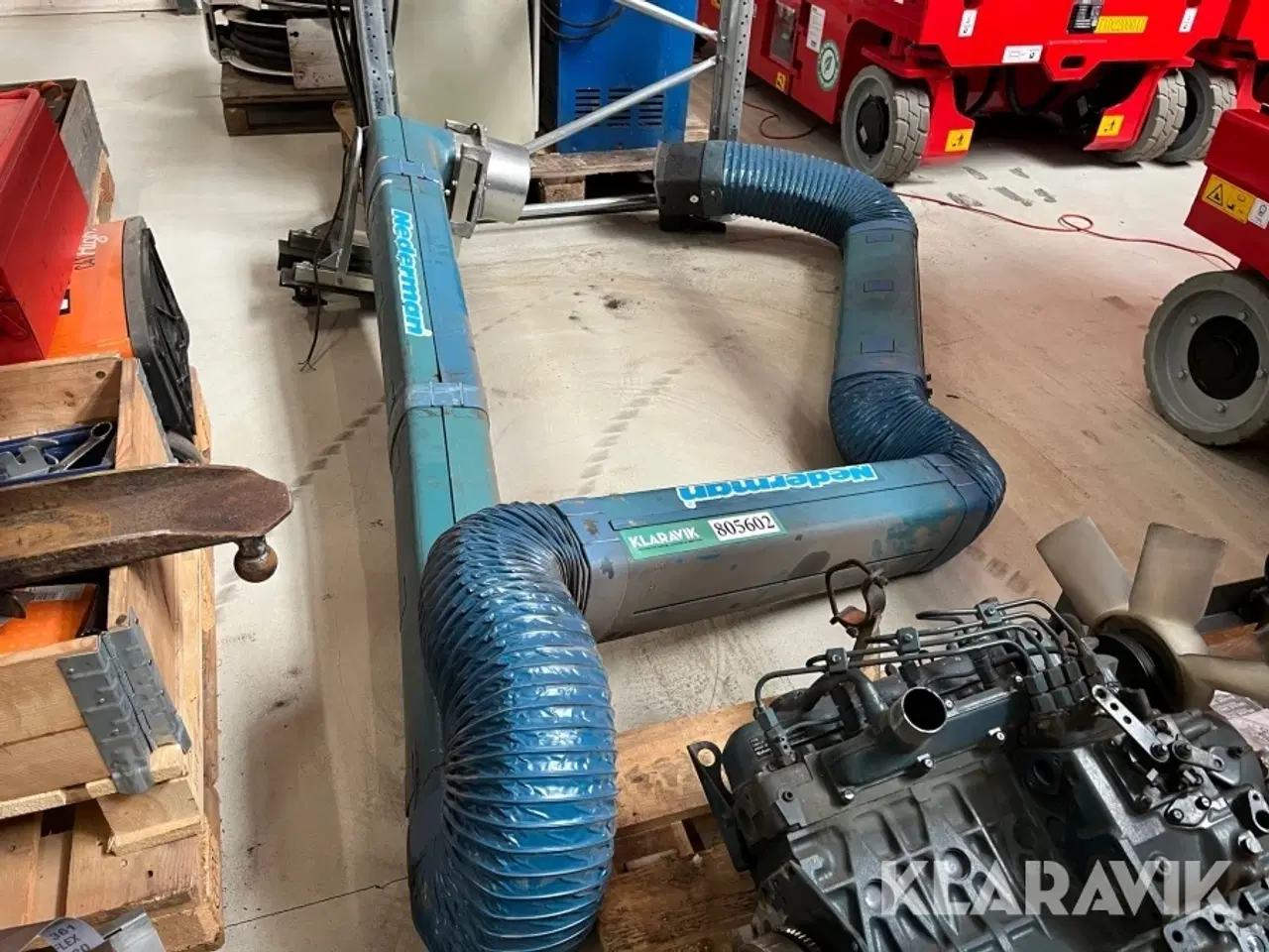 Billede 1 - Svejse-/røgudsugningsarm Nederman