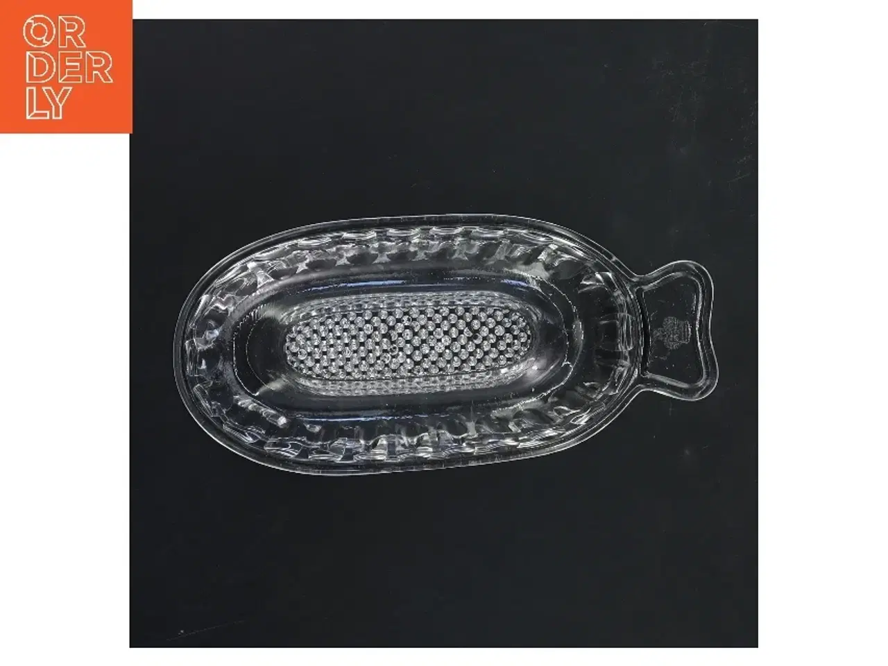 Billede 2 - Glas sæbeskål (str. 19,5x9 cm)