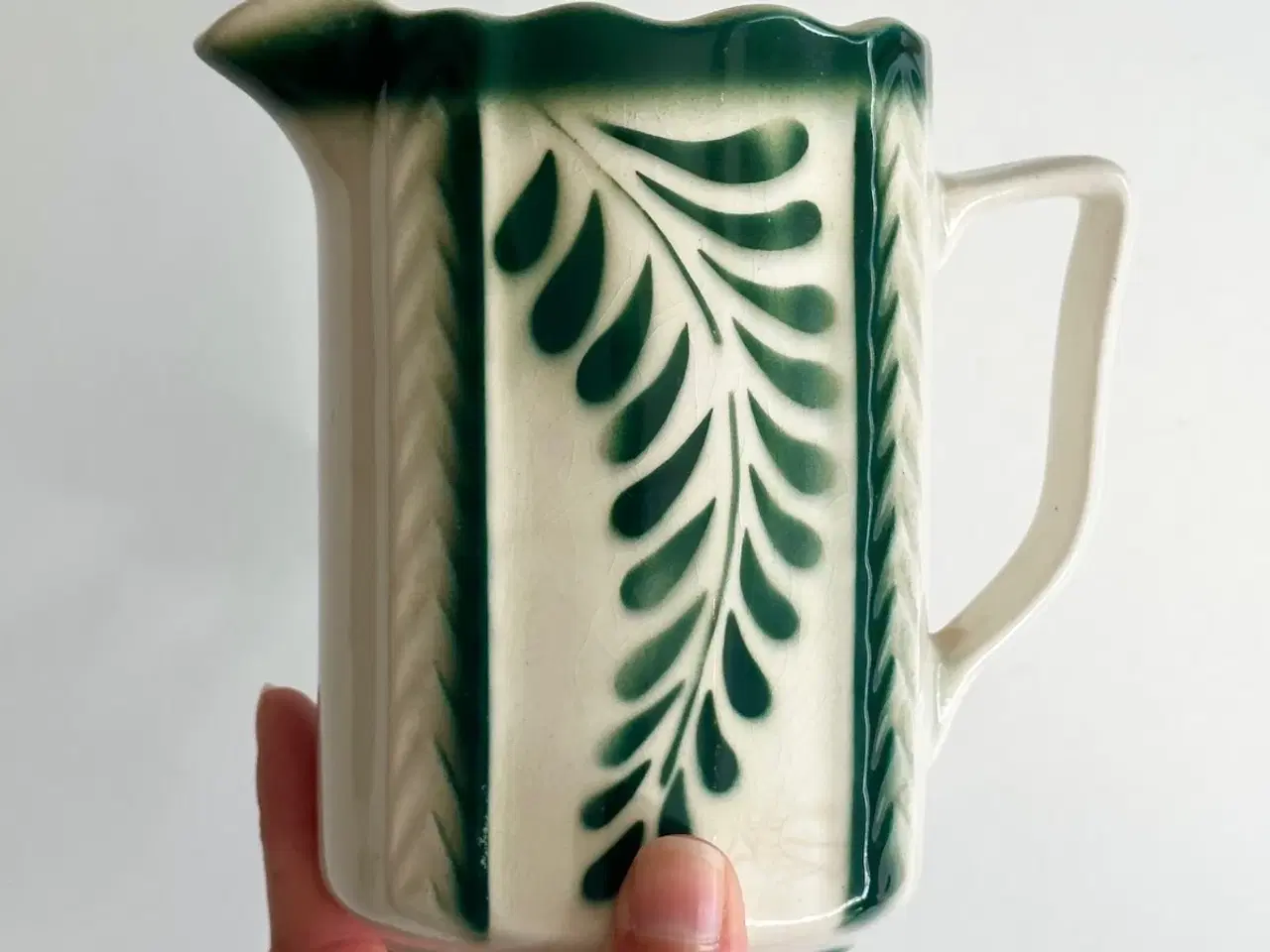 Billede 2 - Fajancekande, art nouveau