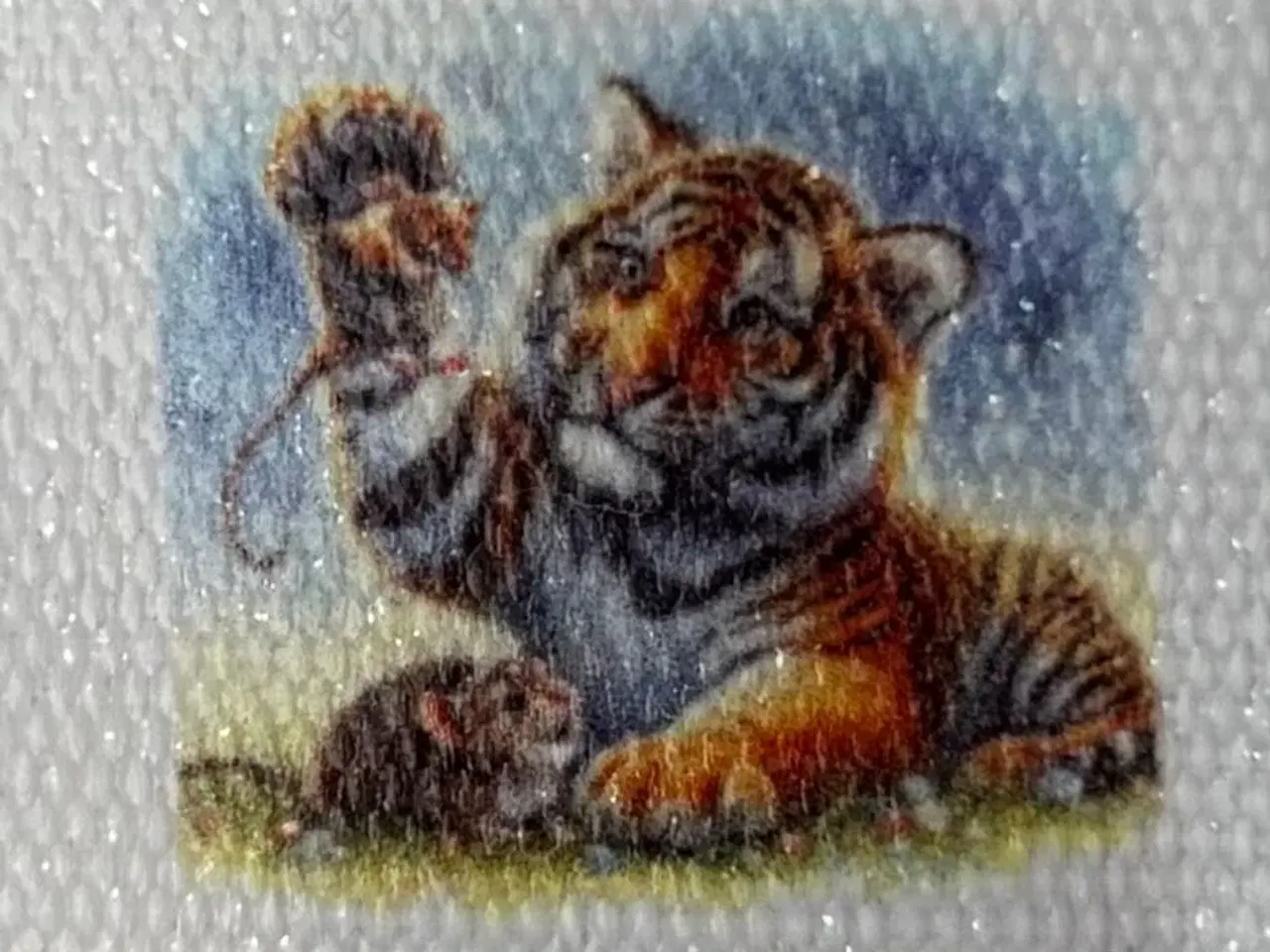 Billede 1 - Diamonds paint Tigerunge 