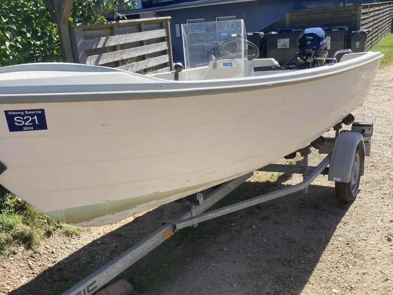Billede 9 - Jolle Cresent 434 - 20HK 4takt elstart - powertrim