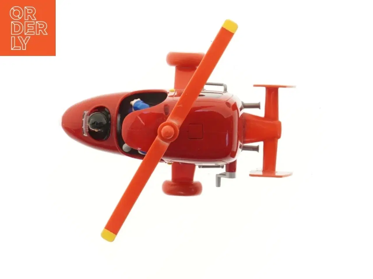 Billede 4 - Legetøjshelikopter med figur (str. 26,5 cm)