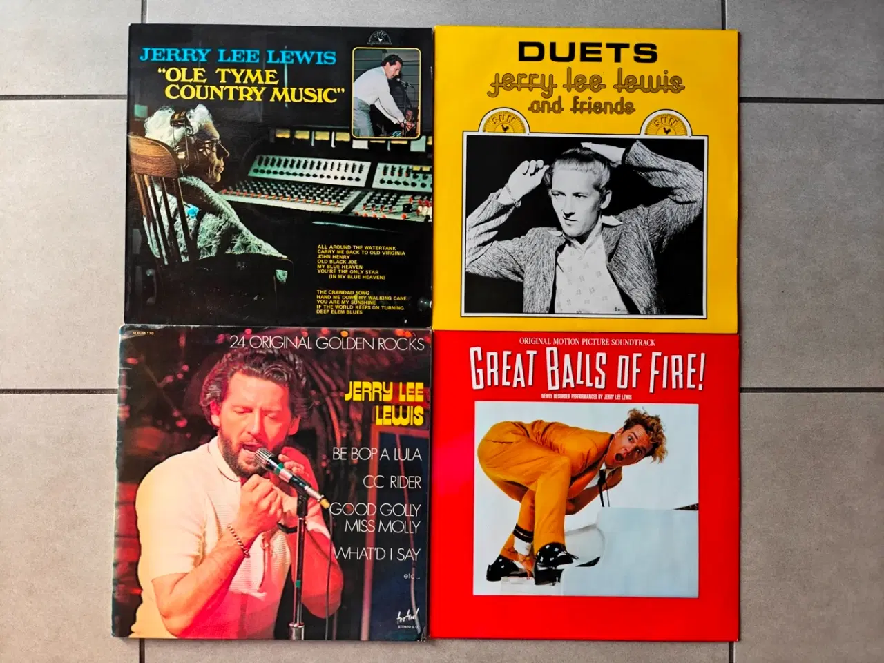 Billede 1 - LP, Jerry Lee Lewis x4