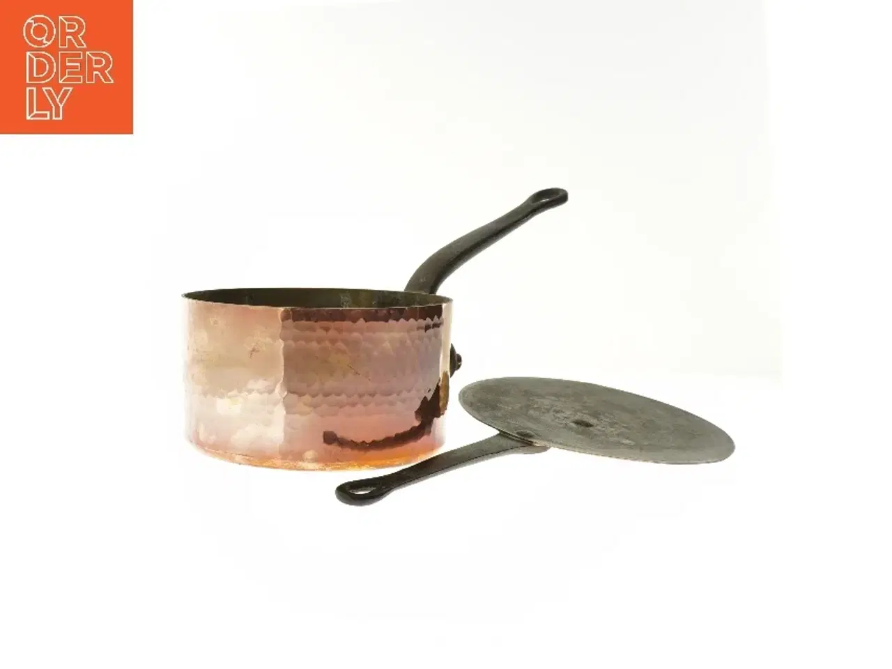 Billede 1 - Kobbergryde (str. Ø 17,5x10 cm)