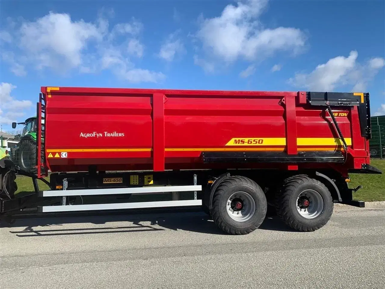 Billede 1 - Agrofyn Trailers 18 tons bagtipvogn